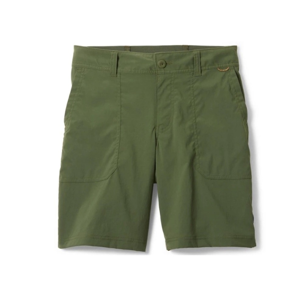REI Women's Sahara Bermuda Shorts Shaded Olive‎ Hiking UPF 50+ Quick Dry Size 0